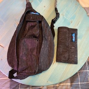 Kavu mini rope bag with wallet
